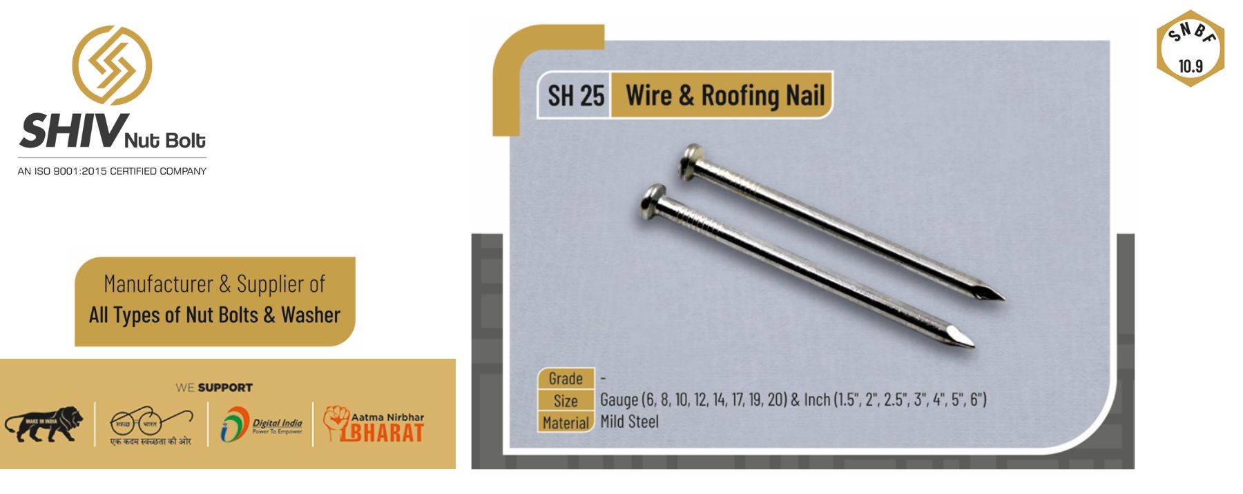 Wire and Roofing Nail Manufacturers In Nagpur