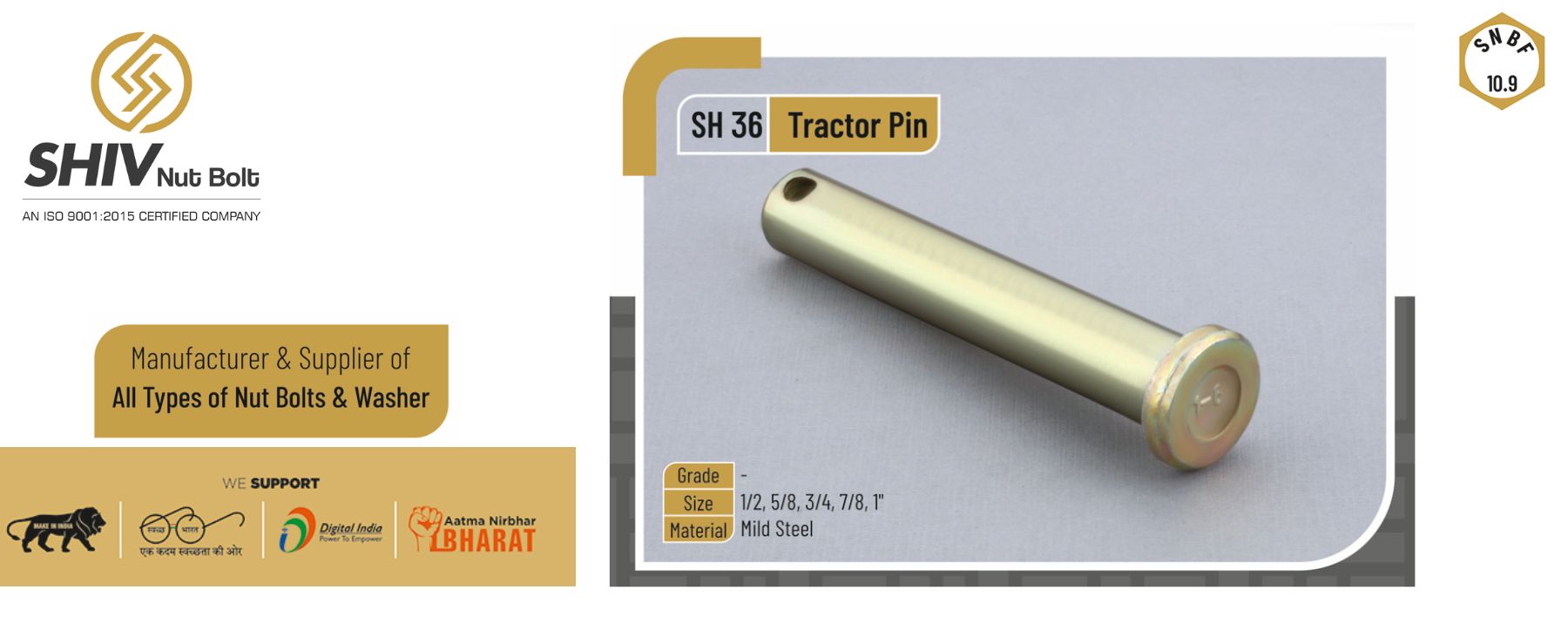 Tractor Pin Manufacturers In Maharashtra